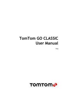 TomTom Go Classic manual. Camera Instructions.